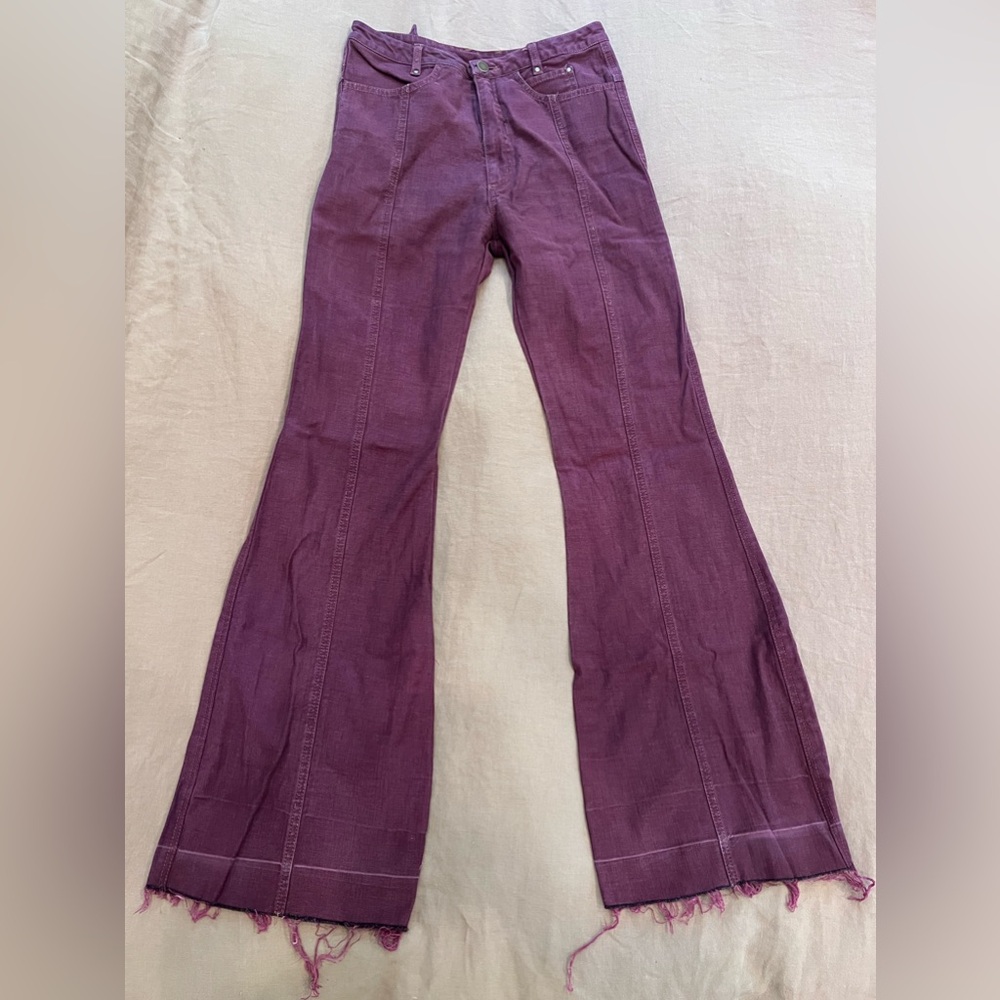 Judi Rosen RARE buckle stovepipe jeans